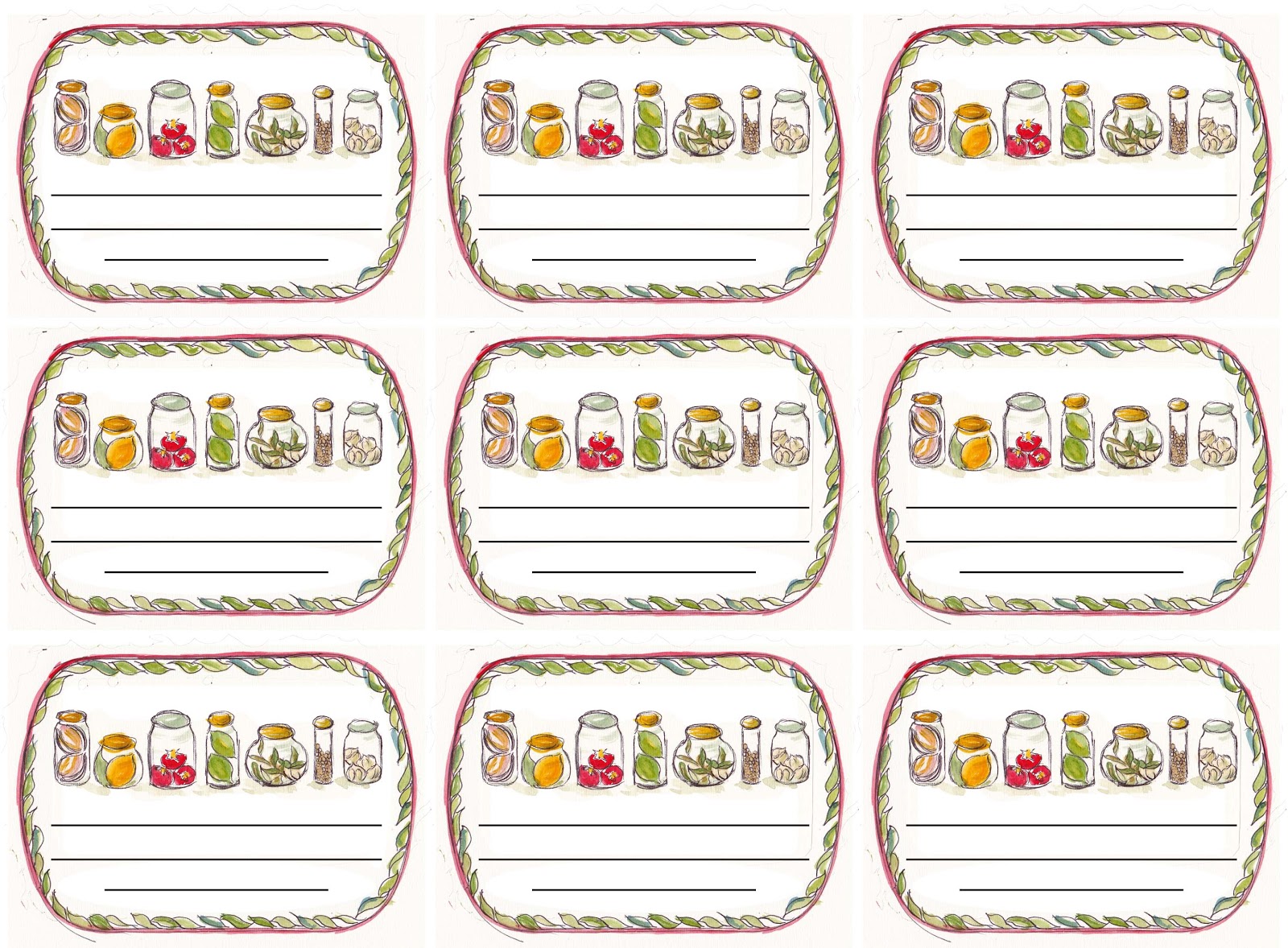 Create Free Printable Labels Create Free Printable Labels