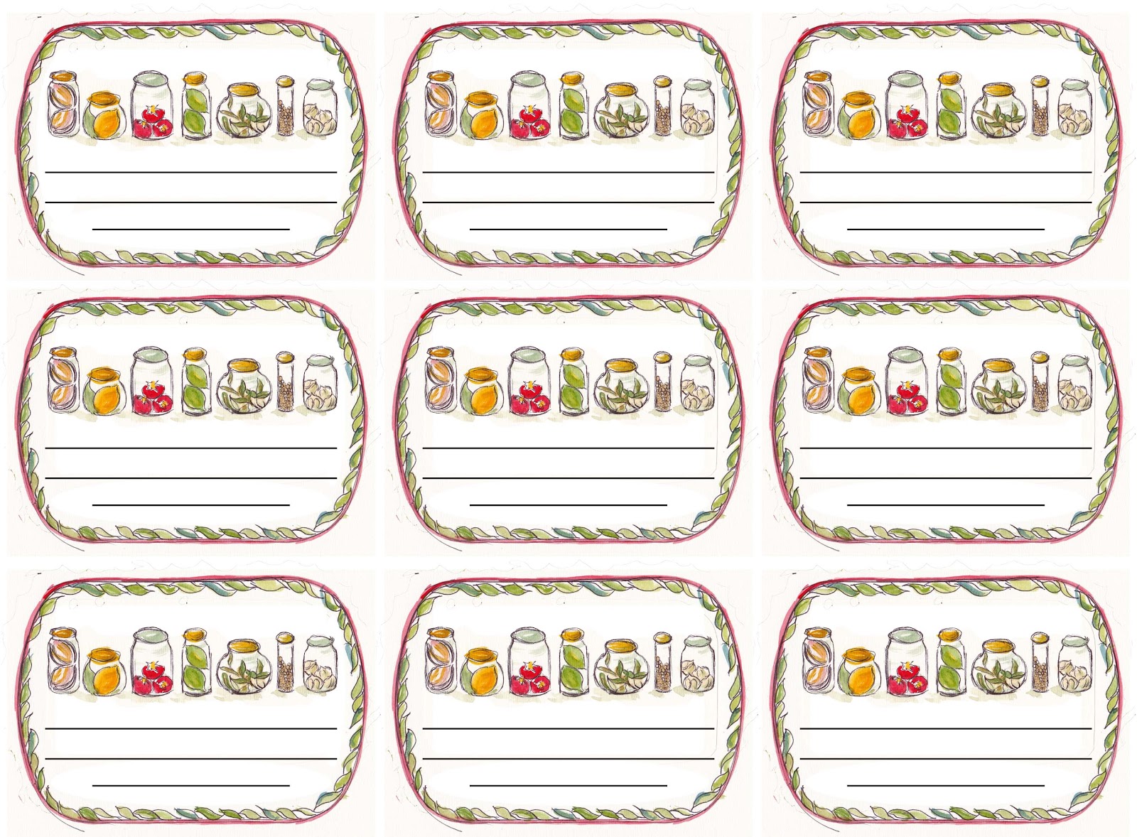 Create Free Printable Labels