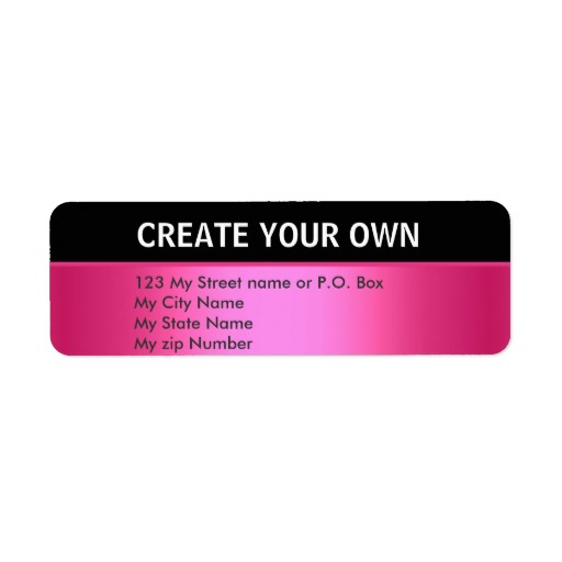 Create Your Own Address Labels Free