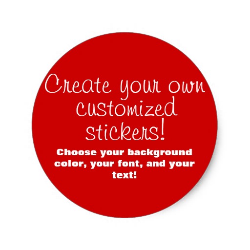 Create Your Own Stickers