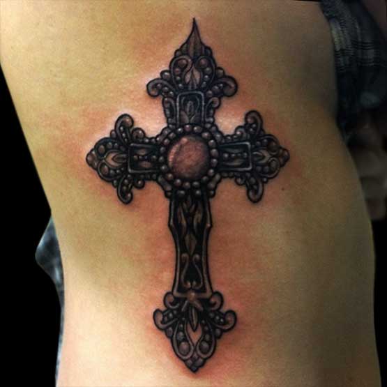 Cross Tattoo Designs Women