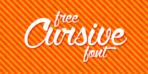 Cursive Fonts Free Download