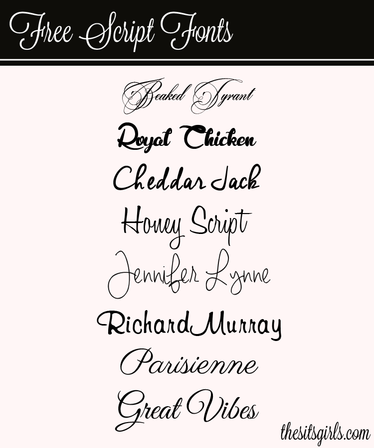 Cursive Fonts Free Download Cursive Fonts Free Download
