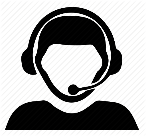 Customer On Phone Icon Customer On Phone Icon