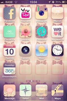 Cute iPhone Icons