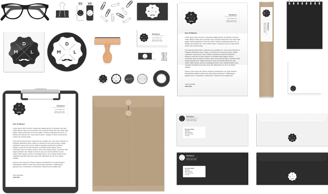 Desk Items Mockup Desk Items Mockup