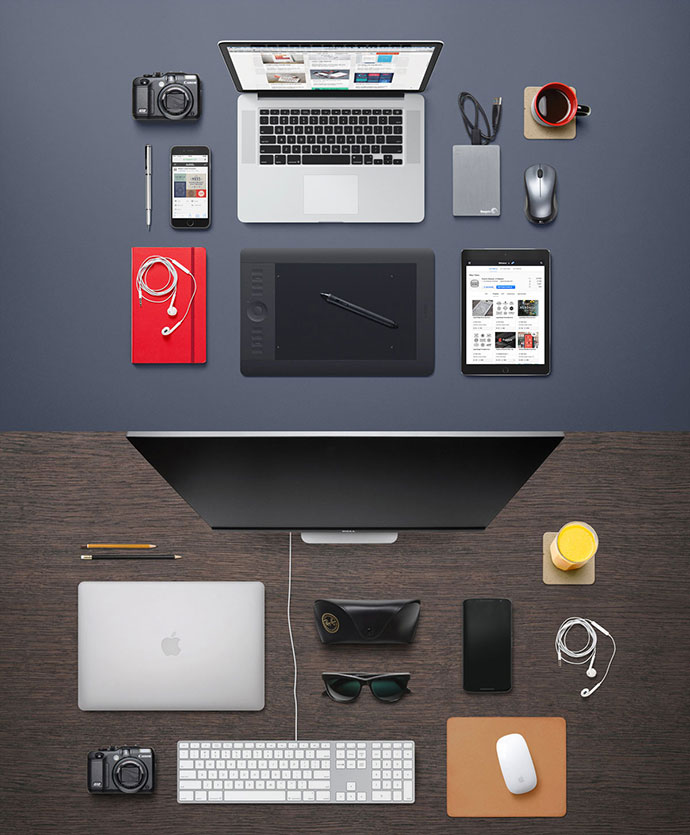 Desk Mockup Templates