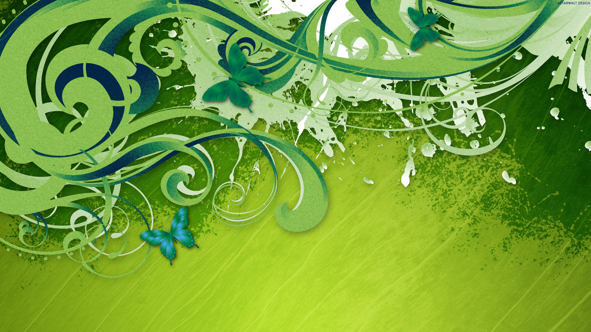 Desktop Wallpaper Green Vector