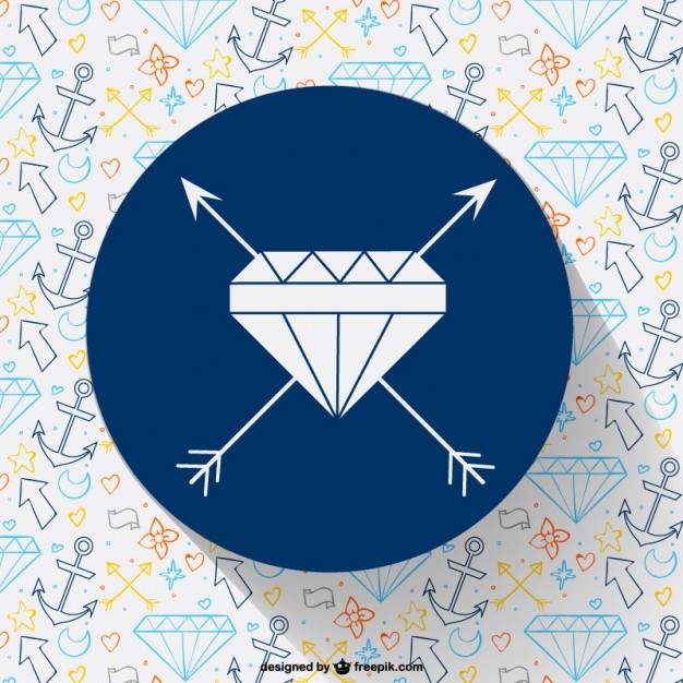 Diamond Arrow Clip Art