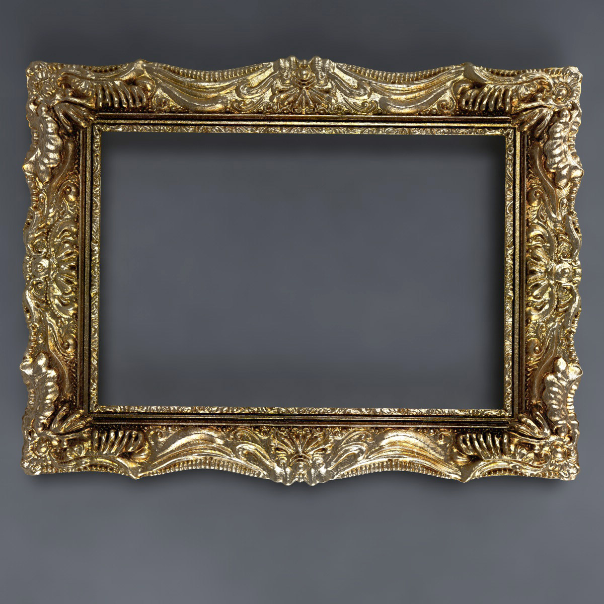 Distressed Wood Carved Frames