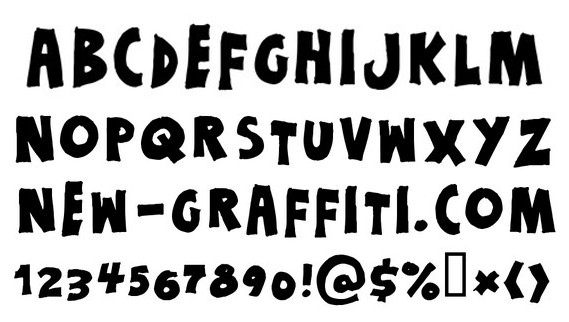 Download Graffiti Font Styles