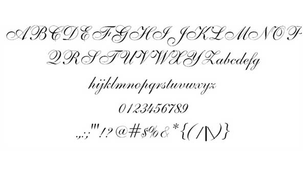 Elegant Free Wedding Script Font