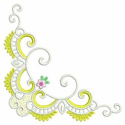 Elegant Swirl Designs Corners