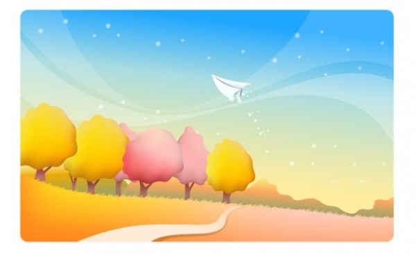 Fall Background Paper Vector Fall Background Paper Vector