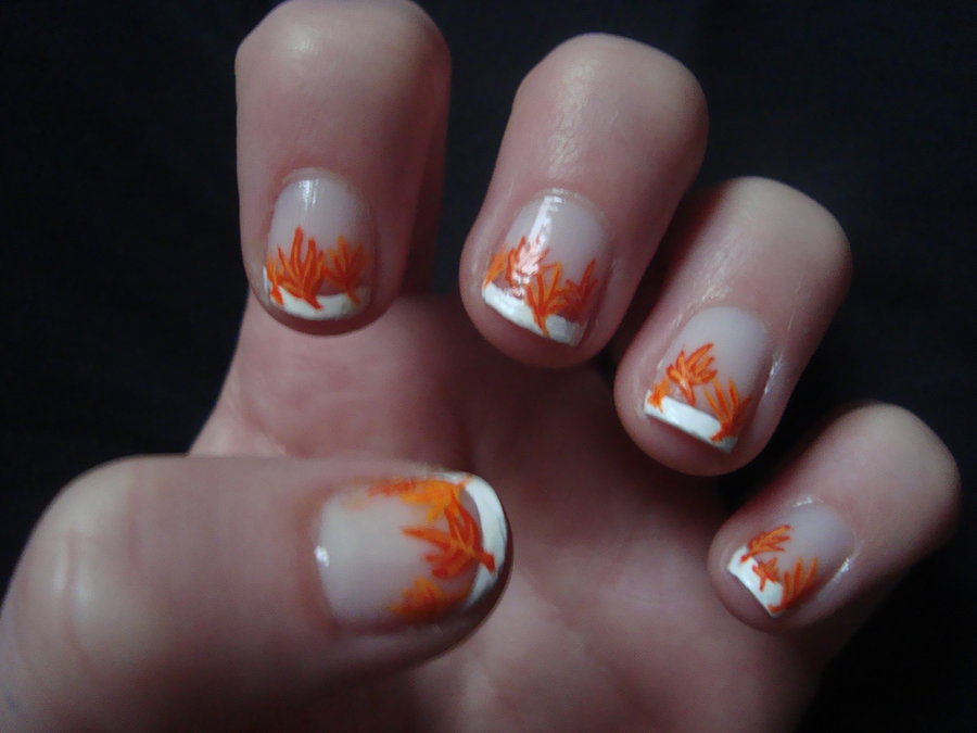 Fall Gel Nail Art Designs