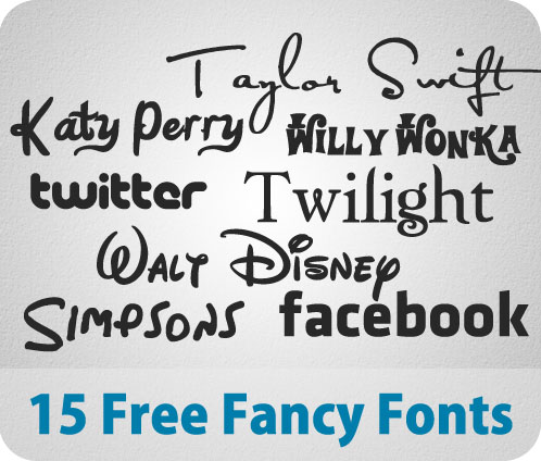 14 Free Fonts For Photoshop Images
