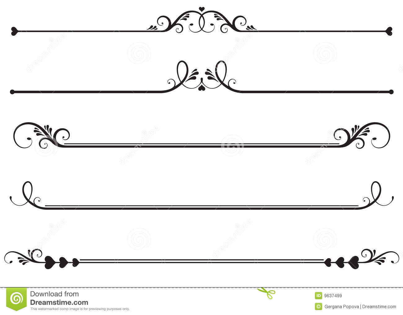 clipart decorative lines - photo #35