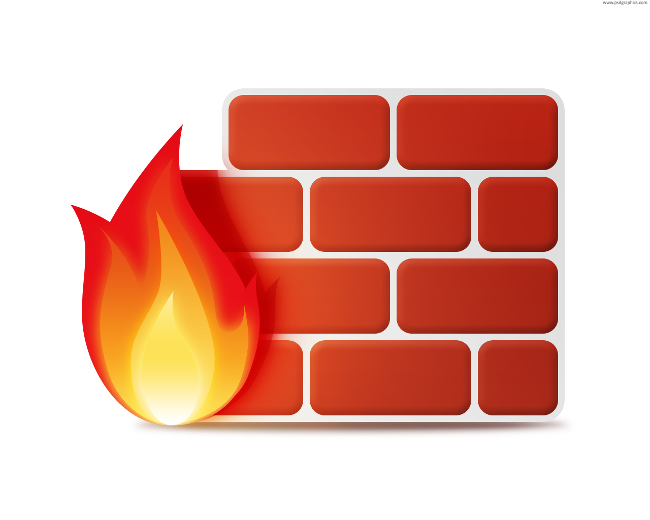Firewall Security Icon Firewall Security Icon
