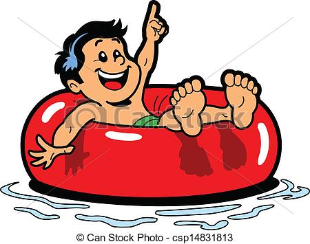 Floating Inner Tube Clip Art