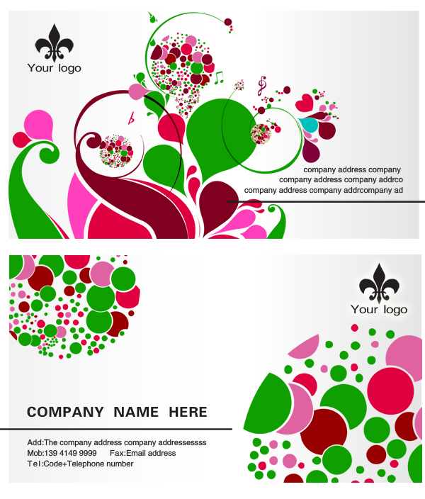 Floral Design Business Card