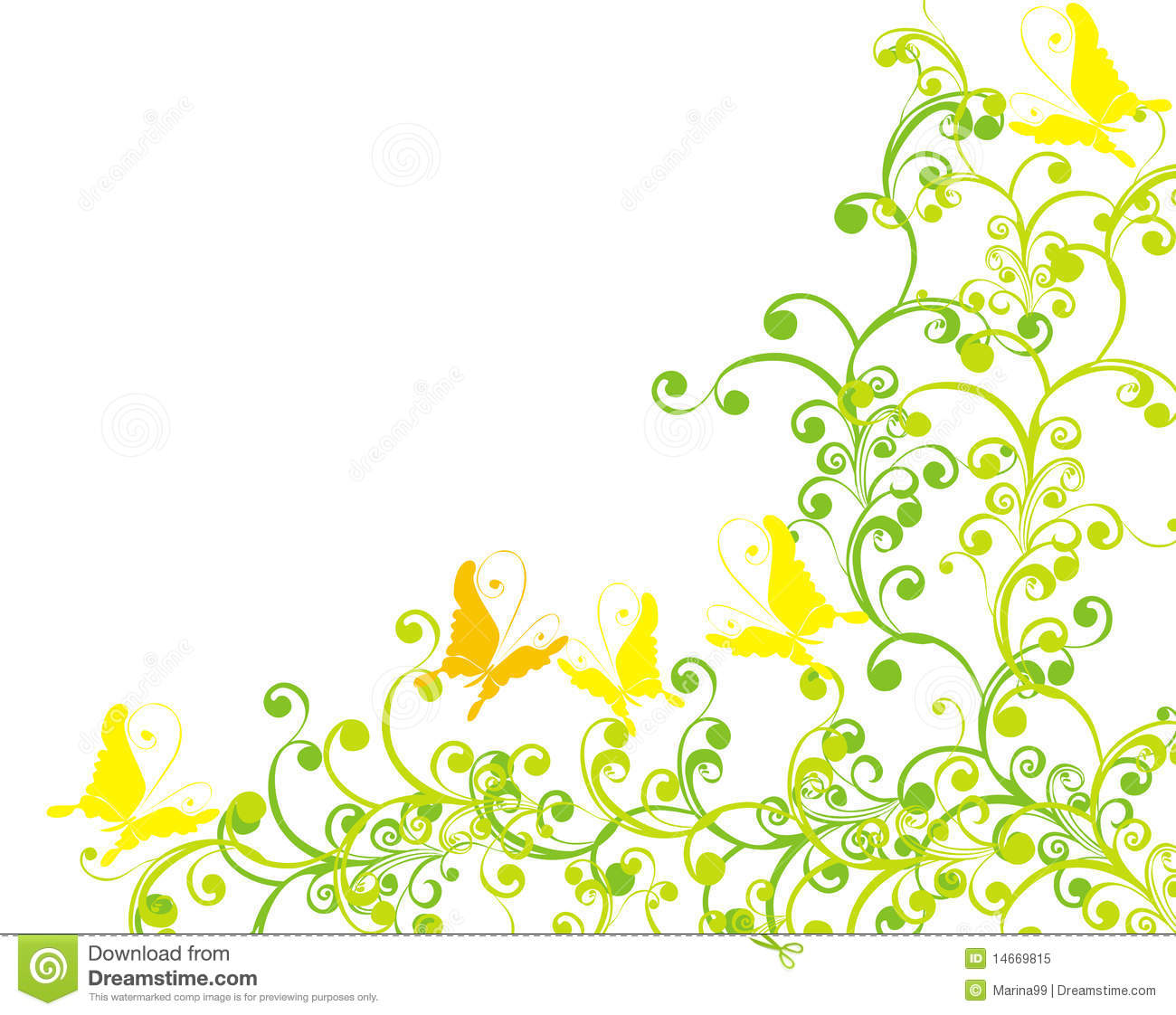 Floral Ornament Vector Illustration