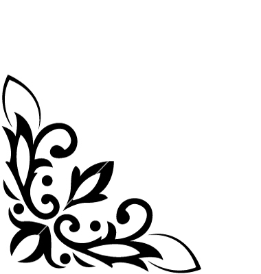 Floral Pattern Vector Corner