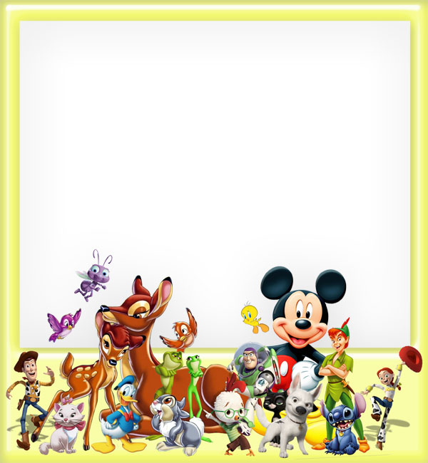 Frame Cartoon Character Frame Cartoon Character