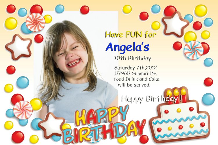 Free Birthday Invitation Templates Photoshop Free Birthday Invitation Templates Photoshop