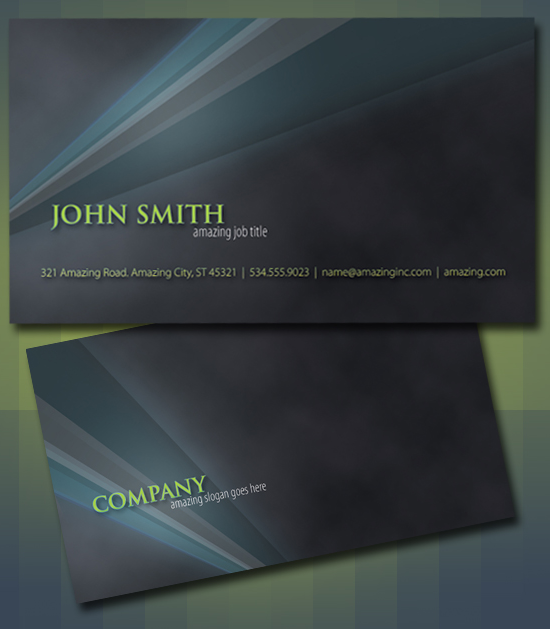 Free Business Card Templates Photoshop