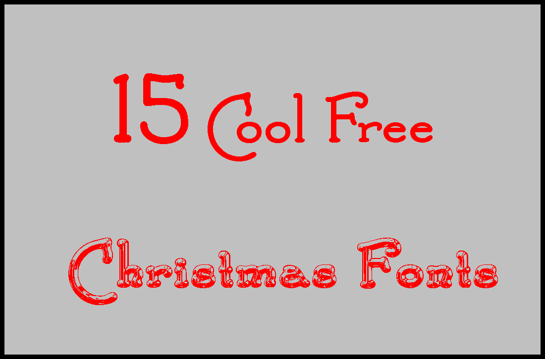 Free Christmas Fonts