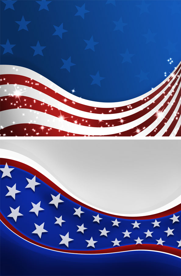 Free Patriotic Flag Backgrounds