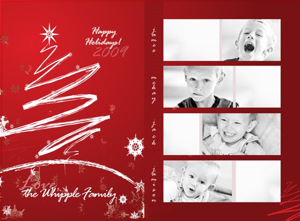 Free Photoshop Christmas Card Templates