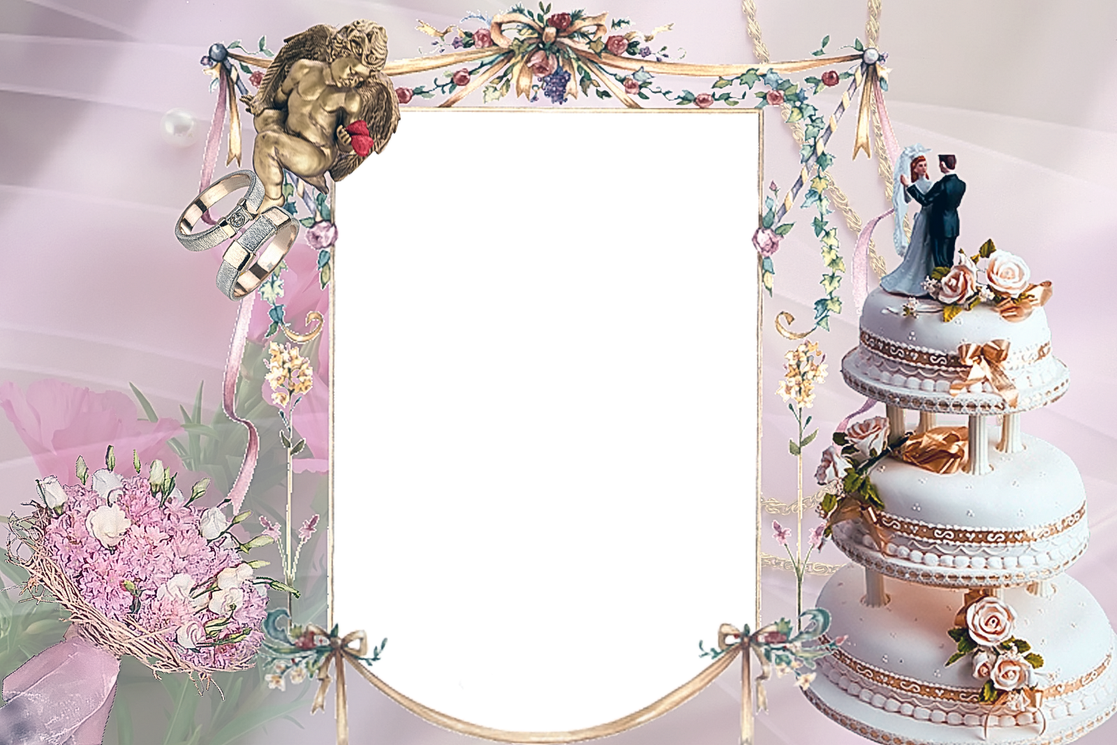 Free Photoshop Wedding Frames