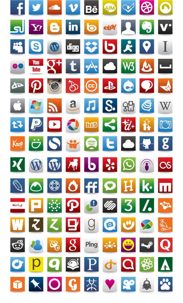 Free Social Media Icon Packs