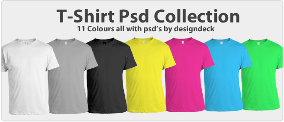 Free T-Shirt Template PSD