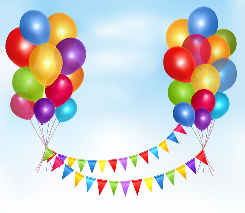 Free Vector Balloons