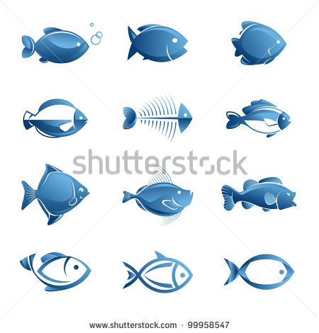 Free Vector Icon Fish