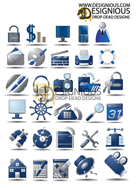 Free Vector Icons Set