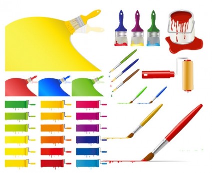 12 Photos of Ribbon Vector Paint