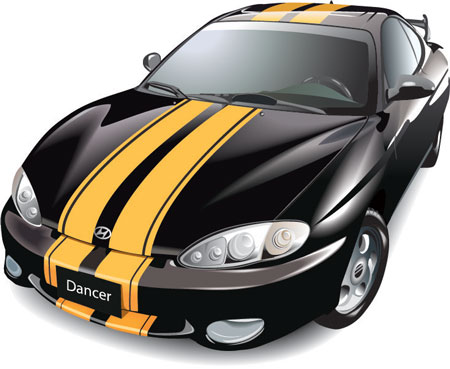 Free Vector Sports Car Clip Art