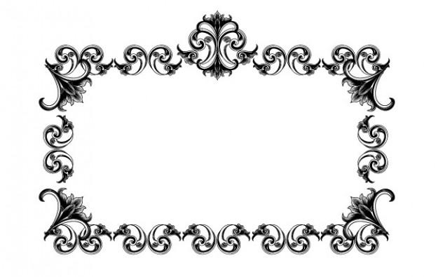 Free Victorian Vector Frame