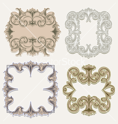 Free Victorian Vector Frame