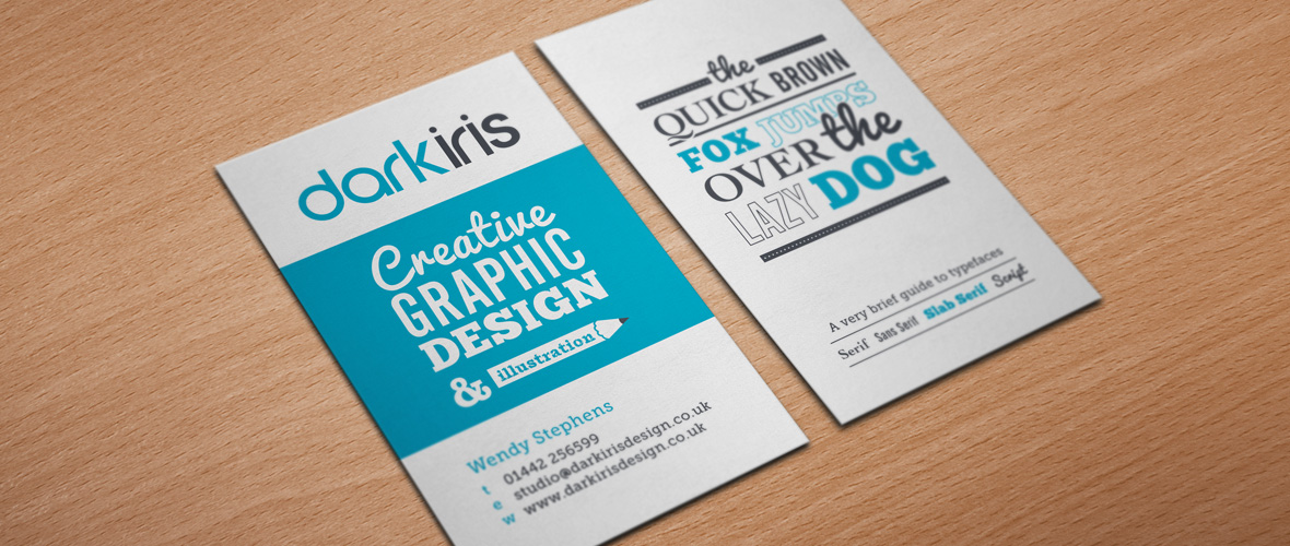 Freelance Graphic Designer Business Cards