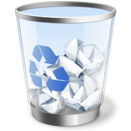 Full Recycle Bin Icon Windows 7