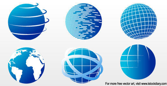 Globe Icon Vector Free