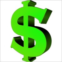 Green Dollar Icon