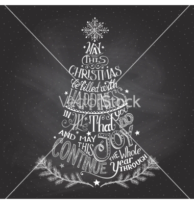 Holiday Free Vector Chalk