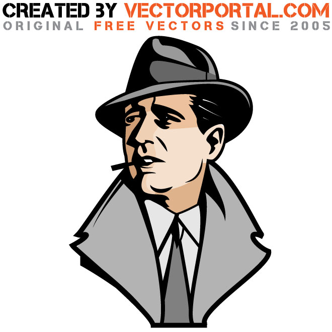Humphrey Bogart Vector