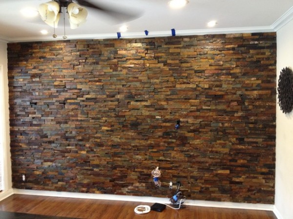 15 Stone Interior Walls Designs Images Hall Stone Wall