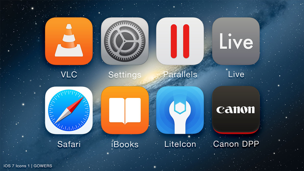 iOS 8 Icons